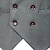 voordelige Heren Vest-Voor heren Vest Alledaagse kleding Vakantie Uitgaan Modieus Basic Lente &amp; Herfst nappi Polyester Comfortabel Effen Enkele rij knopen V-hals Normale pasvorm Donker-Grijs Zwart Lichtgrijs Hesje