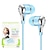 cheap Wired Earbuds-Universal 3.5mm Plug Wired Headset 9D Hifi Stereo Earphone Sport Running Headphones with Mic for Phones Computers Tablets MP3