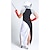 preiswerte Kostüme aus Film und Fernsehen-Hundert und ein Dalmatiner Cruella De Vil Kleid Maskerade Damen Film Cosplay Urlaub Schwarz / Weiß Schwarz Karneval Maskerade Kleid