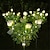 preiswerte Bodenlichter-Solar Gardenia Jasminoides Simulation Laterne LED Garten Dekoration Rasen Laterne im Freien wasserdichte Atmosphäre Lampe 1pc