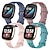 Χαμηλού Κόστους Ζώνες ρολογιών Fitbit-4 Πακέτο Smart Watch Band Συμβατό με Fitbit Versa 3 Sense Versa 4 Sense 2 σιλικόνη Εξυπνο ρολόι Λουρί Αδιάβροχη Ρυθμιζόμενο Αθλητικό Μπρασελέ Αντικατάσταση Περικάρπιο