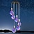 abordables Éclairage paysager-Carillons éoliens solaires pour l&#039;extérieur, lampes solaires suspendues, carillons éoliens pour femmes, grand-mère, maman, anniversaire, décoration de Noël pour jardin, balcon, chambre à coucher, cour
