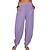 cheap Basic Women&#039;s Bottoms-Women&#039;s Linen Pants Bloomers Linen Cotton Blend Pocket Baggy Black Summer