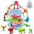 ieftine Jucării Antistres-jucării cu ventuză pentru bebeluși jucării de baie pentru copii de 4-8 ani 28 buc jucării senzoriale pentru eliberarea stresului pentru copii mici ventuză din silicon animal cu depozitare coajă de ouă