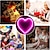 cheap Neon LED Lights-LED Neon Sign Pink Heart Night Light Battery USB Power Supply for Table Wall Decoration Lights Playroom Dormitory Wedding Birthday Party Home Decoration Valentine&#039;s Day Mother&#039;s Day