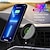 tanie Ładowarki samochodowe-Fdgao 20w szybka ładowarka bezprzewodowa uchwyt samochodowy na telefon iPhone 14 13 12 pro max magnetyczna stacja ładująca samochód