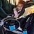 ieftine Interior DIY Auto-Suport de cataramă pentru centura de siguranță auto din silicon durabil, cataramă universală pentru centură de siguranță în poziție verticală pentru copii