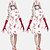 cheap Zombies-Nurse Halloween Cosplay Costume Party Costume Masquerade Outfits Cosplay Scary Costume Adults&#039; Women&#039;s Masquerade Performance Party Halloween Easy Halloween Costumes Dress Up