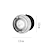 billige Toiletbelysning-vaskeskabsbelysning ip20 1/2/3 hovedspejl forlygter jern akryl sort husholdningsmode udtrækkeligt badeværelse anti-dug toiletbord led spejl skabslampe badelys 110-240v