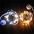 cheap LED String Lights-10pcs Waterproof LED Candles String Lights 1m 2m Copper Wire String Garland Submersible Vase Bottle Fairy Lamp for Christmas Wedding