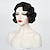 cheap Historical &amp; Vintage Costumes-Set with Flapper Dress Finger Wave Wig 2 Wig Caps 3 PCS Outfits Roaring 20s 1920s Cocktail Dress Vintage Dress Plus Size Great Gatsby Women&#039;s Cosplay Costume Prom Masquerade Attire Christmas Party