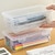 voordelige schilder-, teken- en kunstbenodigdheden-opbergdoos transparante etui grote capaciteit desktop georganiseerde dubbellaagse brillenkoker multifunctionele briefpapier doos