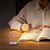 Χαμηλού Κόστους Φωτιστικά Ανάγνωσης-mini επιτραπέζιο φωτιστικό κλιπ αποθήκευσης usb φόρτιση 3 χρωμάτων λυχνία αδιάκοπης μείωσης φωτισμού led mini βιβλίο κλιπ νυχτερινό φως 3w