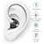 זול אוזניות אלחוטיות אמיתיות TWS-X55 אוזניות אלחוטיות באוזן בלוטות&#039; 5.3 ספורטיבי עיצוב ארגונומי סטריאו ל Apple Samsung Huawei Xiaomi MI שימוש יומיומי לטייל טלפון נייד