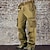 cheap Cargo Pants-Men&#039;s Cargo Pants Cargo Trousers Trousers Multi Pocket Plain Wearable Outdoor Casual Daily Cotton Blend Fashion Classic Army Yellow Black