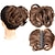 tanie Koki-Koki Kok do włosów Ściągacze Włosie synetyczne Kawałek włosów Przedłużanie włosów Kręcone Impreza Dzienne zużycie Impreza / bankiet A1 A3 A5