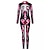 cheap Carnival Costumes-Skeleton / Skull Zentai Suits Party Costume Bodysuits Full Body Catsuit Adults&#039; Women&#039;s One Piece Scary Costume Performance Party Halloween Carnival Masquerade Mardi Gras