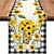 cheap Table Runners-Sunflowers Tablerunner Farmhouse Spring Table Runner Dining Boho Table Flag Decor, Table Decorations For Dining Weddig Party Holiday