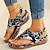 זול סנדלי נשים-סנדלי טריז לנשים נעלי נוחות במידות גדולות קיץ אופנה קז&#039;ואל מינימליזם אבזם פטנט סנדלים שחורים לבנים