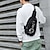 cheap Laptop Bags,Cases &amp; Sleeves-2023 NEW Phone Bag USB Charged Shoulder Bag Waterproof Multifunction Light Reflective Men Chest Bag Fashion Travel Crossbody Bag Anti-Theft