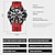 Χαμηλού Κόστους Ρολόγια Quartz-poedagar πολυτελές ανδρικό ρολόι χειρός αθλητικό χρονογράφος λουράκι σιλικόνης ανδρικά ρολόγια αδιάβροχο φωτεινό ραντεβού ανδρικό ρολόι χαλαζία