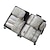 voordelige Sieradenkistjes-7 stks/set verpakking kubussen bagage reizen verpakking organisatoren accessoires lichtgewicht reizen essentiële tas met toilettas voor kleding schoenen cosmetica toiletartikelen voor 18-32&#039;&#039; bagage