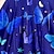 ieftine rochii 3d fete-Girls &#039; 3D Grafic Fluture Rochie Manșon Lung Tipărire 3D Vară Toamnă Sporturi &amp; Exterior Zilnic Concediu Drăguţ Casual Frumoasa Copii 3-12 ani Rochie casual Rochie A line Sub Genunchi Poliester Fit