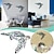 voordelige metalen wanddecoratie-1pc metalen vis muur decoratief, kunst aan de muur tropische vissen sculptuur, zeilvis metalen smeedijzeren silhouet ambachten interieur muur home decor