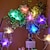 abordables Guirlandes Lumineuses LED-Fleur artificielle décorative led lumière bricolage conte de fées guirlande feuille lumière pour la maison fête salle de mariage cour décoration intérieure et extérieure