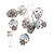 billige Halloween udendørs-halloween string lys kranier dæmpbar vandtæt jack-o-lanterne halloween fest dekoration lys 6m 40leds