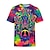 ieftine tricou 3d pentru bărbați-Bărbați Tricou Grafic Stil Nautic Îmbrăcăminte Tipărire 3D Hippy În aer liber Zilnic Manșon scurt Imprimeu Epocă Modă Designer