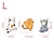 olcso Autómatricák-3db vicces kisállat macska autó matrica hegymászó macskák állatformázó matricák dekoráció autó karosszériája kreatív matricák dekor kiegészítők