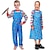 preiswerte Kostüme für Paare und Gruppen-Chucky Gruselige Puppe Cosplay Kostüm Kinder Jungen Mädchen Gruseliges Kostüm Leistung Party Halloween Karneval Einfache Halloween-Kostüme