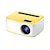 preiswerte Projektoren-LED Mini-Projektor Videoprojektor für Heimkino 1080P (1920x1080) 320*240 400 30-80    1.2-1.6   16:943 ,,,5-2   0.26  114*91*51 lm Kompatibel mit iOS und Android