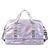 cheap Travel Bags-Women&#039;s Tote Gym Bag Duffle Bag Synthetic Outdoor Holiday Travel Zipper Large Capacity Waterproof Foldable Solid Color Black / Gold White Light Pink