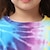 ieftine hanorace și hanorace 3d pentru fete-Fete 3D Grafic Cravată Hanorca Manșon Lung Tipărire 3D Vară Toamnă Modă Șic Stradă Adorabil Poliester Copii 3-12 ani În aer liber Casual Zilnic Fit regulat