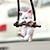 cheap Car Pendants &amp; Ornaments-Cute Branch Cat Pendant Car Rearview Mirror Pendant Car Interior Cute Cat Car Decoration Gift
