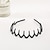levne Doplňky pro úpravu vlasů-1ks cik cak čelenky pro ženy, dívky, náctileté, plastové gumičky do vlasů se zuby, protiskluzové hřebenové čelenky vlasové doplňky
