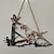 billige Ned til 30 $-hund metal væg dekoration metal væg kunst fugl ornament hjem soveværelse stue vindue dekoration 32,5x21,5 cm