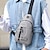 cheap Men&#039;s Bags-Casual Men&#039;s Chest Bag Business Slant Crossbody Shoulder Bag Messenger Bag Nylon Canvas Fashion Waist Bag Outdoor Sports Brand Shoulder Bag
