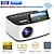 זול מקרנים-LED מקרן מיני מקרן וידאו לקולנוע ביתי 1080P (1920x1080) 320*240 400 30-80    1.2-1.6   16:943 ,,,5-2   0.26  114*91*51 lm מותאם ל iOS ו- Android