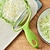 ieftine Ustensile Bucătărie &amp; Gadget-uri-răzătoarea de varză răzătoarea mare de coajă cuțit varză mov varză de grădină tocător salată verde răzătoarea cu gură largă