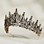 Χαμηλού Κόστους Τιάρες &amp; Στέμμα-Crown Tiaras Κράμα Γάμου Γενέθλια Πολυτέλεια Γάμος Με Κρυσταλλάκια Ακουστικό Καπέλα