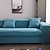 abordables Funda de sofá-fundas todopoderosas a prueba de polvo fundas de sofá elásticas en forma de l funda de sofá de tela súper suave sofá con una funda boster gratis funda de sofá moderna mejorada para sala de estar