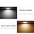 baratos Luzes de Foco-2 peças led à prova d&#039;água downlight regulável cozinha 220 v banheiro banheiro beiral branco lâmpada do teto luz do ponto