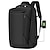 olcso Laptoptáskák és -hátizsákok-multifunkcionális 15.6 laptop hátizsák vízálló iskolatáskák usb töltő üzleti utazótáska mochila nedvességálló zseb