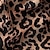 preiswerte Westernhemden für Herren-Herren Hemd Hawaiihemd Sommerhemd Leopard Grafik-Drucke Umlegekragen Braun Outdoor Strasse Kurze Ärmel Bedruckt Bekleidung Sport Modisch Strassenmode Designer