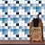billiga Väggklistermärken-6 stycken/set väggdekal vintage mosaikmönster kök bakpanel vattentät värmebeständig självhäftande väggdekal vinyl kakel dekal avtagbar tapet DIY dekorativ dekal självhäftande