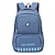 levne Bookbags-vysokokapacitní středoškolský studentský batoh pro dospívající dívku středoškolská taška dámská nylonová vícevrstvá velká bookbag ležérní 2022, dárek do školy