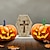 voordelige Halloweenfeestartikelen-halloween ghost pompoen ornament micro landschap ornament desktop hars klein ornament